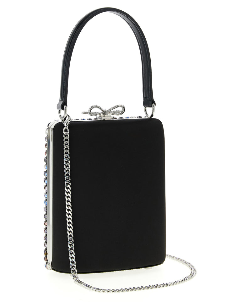 Self Portrait Multi Crystal Chainmail Hand Bags - Multicolor | 4ce9c6fe46f8c959238def622323b2e92b260eb2