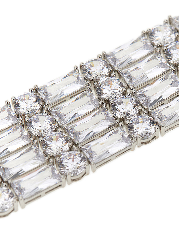 Self Portrait Silver Crystal Jewelry - Silver | 5972e8adcf07c769656adc5e871915e558f12a2b