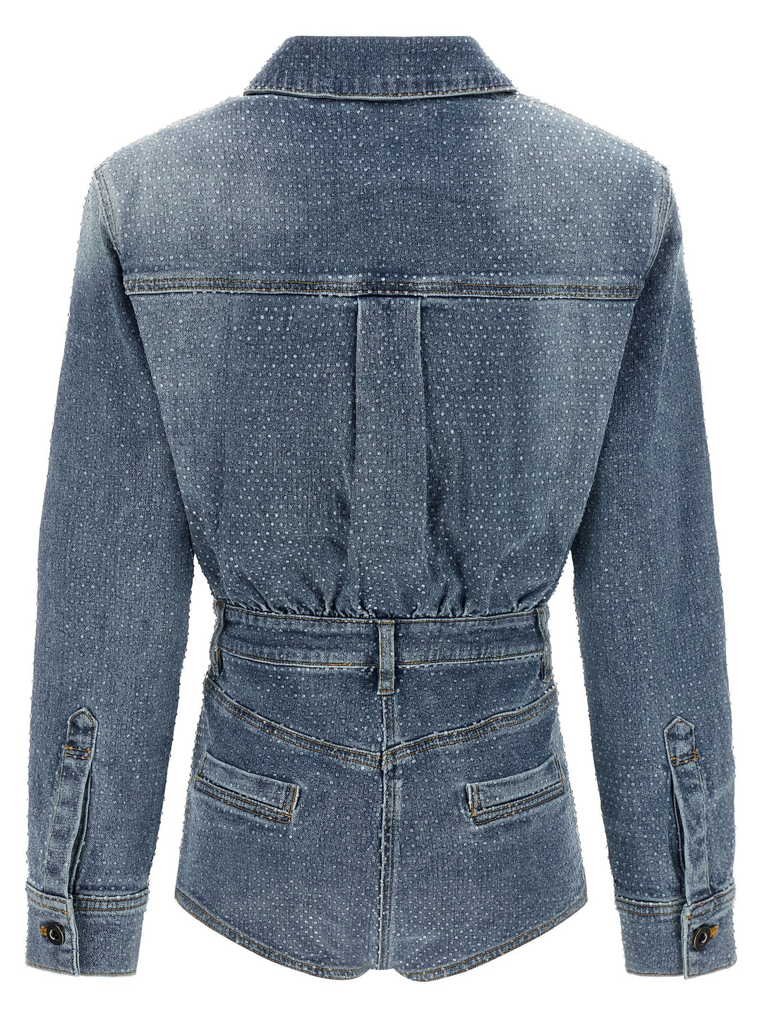 Self Portrait Rhinestone Denim Jewelry - Blue | 10c8015917a36bfad0ab047dbfa350dfbce87be3