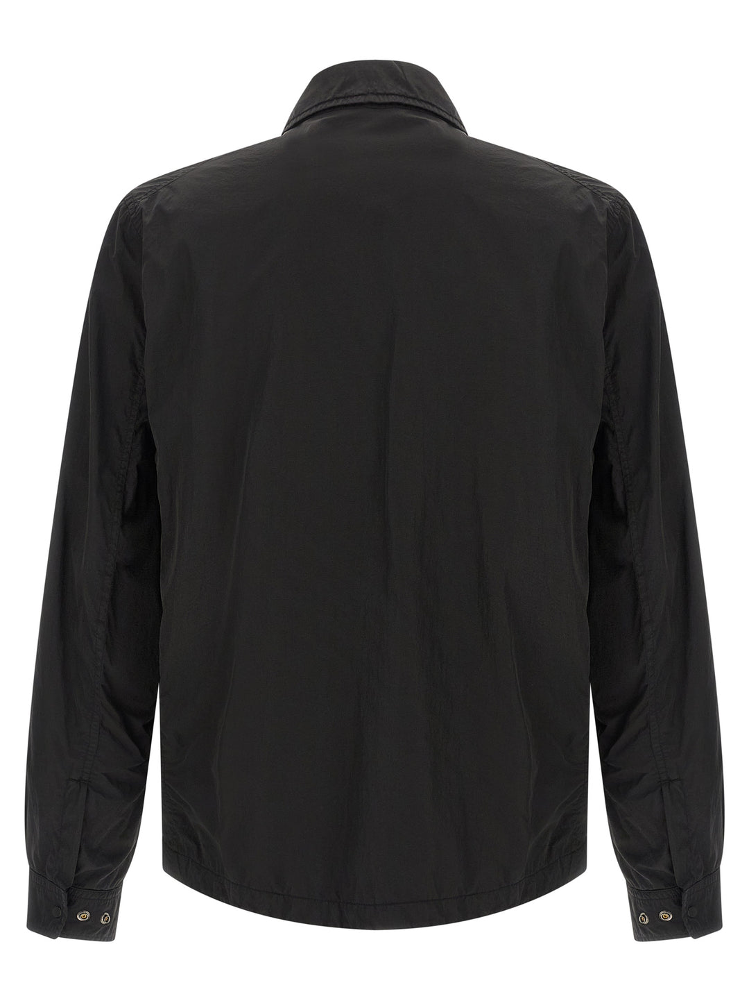 C.P. Company Overshirt Chrome-R Shirt and Blouse - Black | 46ce3abe02b61828f7305844429b6d5c16e06cfc