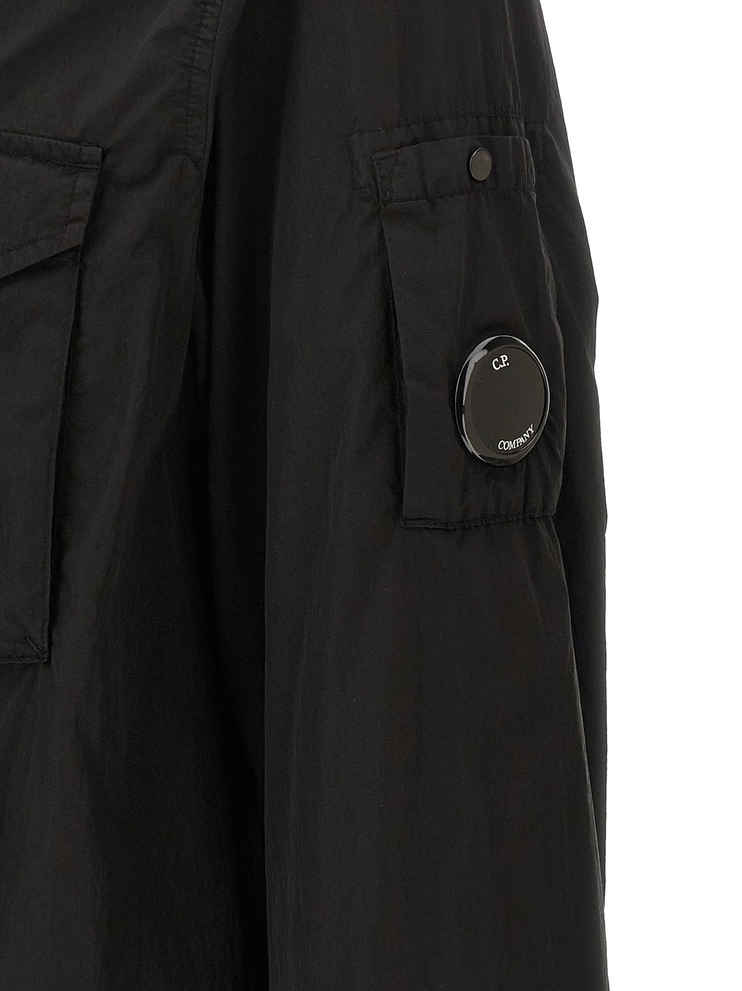 C.P. Company Overshirt Chrome-R Shirt and Blouse - Black | 12c9691ba3a9fb33d182e74b1be419aa53a3beca