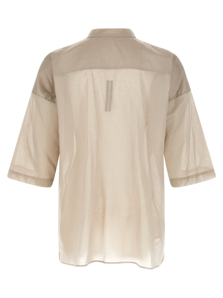 Rick Owens Jumbo Faun Shirt and Blouse - Gray | 7fa1cdc6a9fe91741750a48139aa4f2fc1080c84