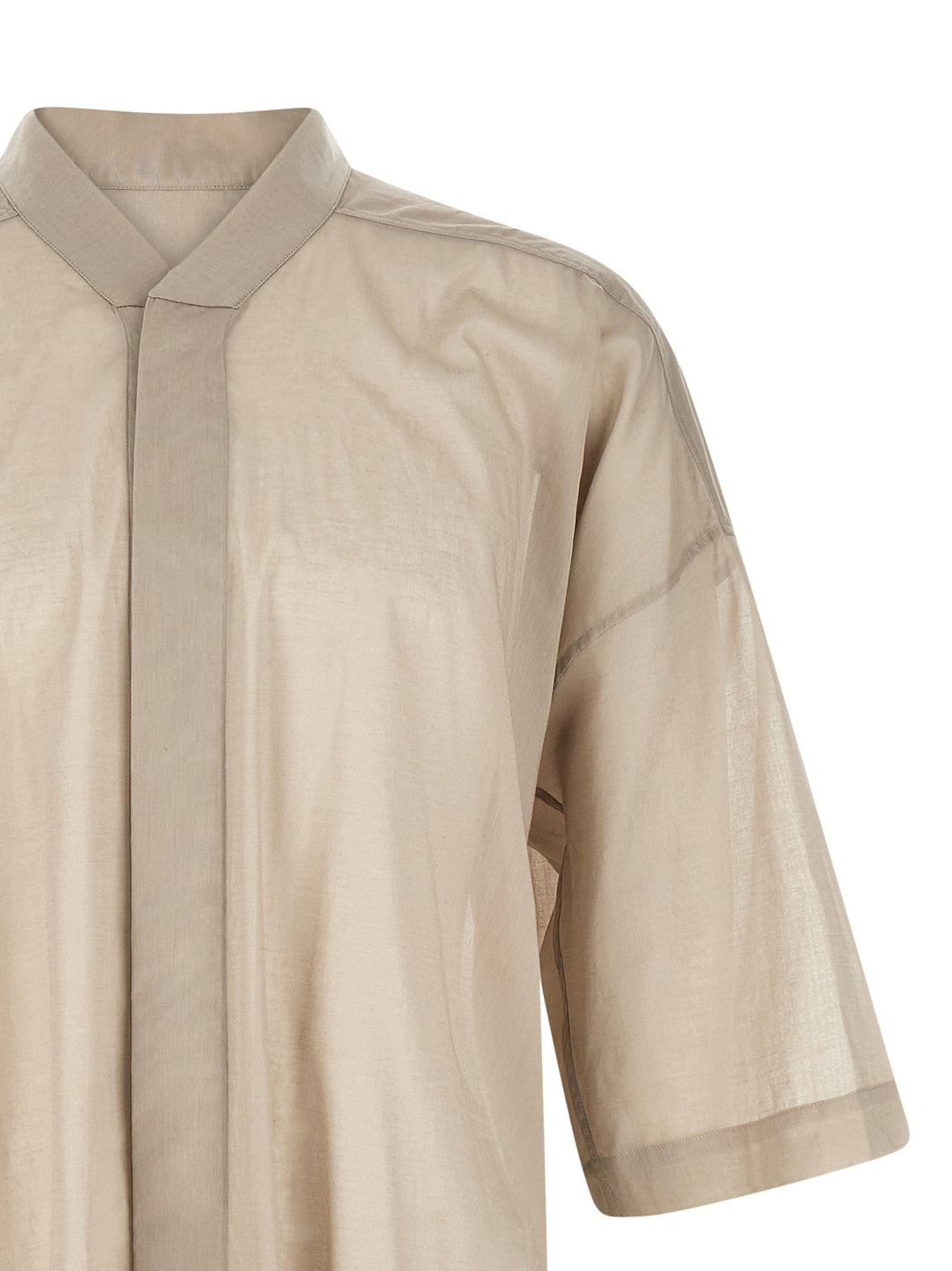 Rick Owens Jumbo Faun Shirt and Blouse - Gray | 340d303a12e8d5d06301875b7e253ec53cb557cb