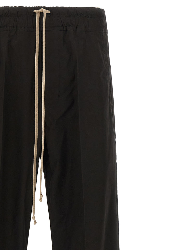 Rick Owens Dietrich Drawstring Pants - Black | 77991efd0645b3e96c95d28e0184be32f2835de7