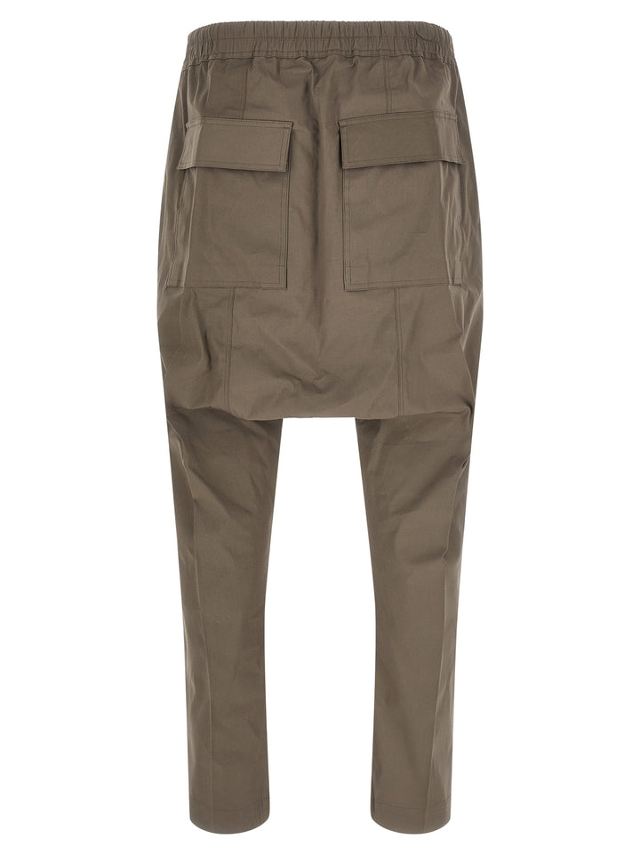 Rick Owens Drawstring Long Pants - Gray | 4431327c22462cf8ec96c06225cfb4dd205731aa