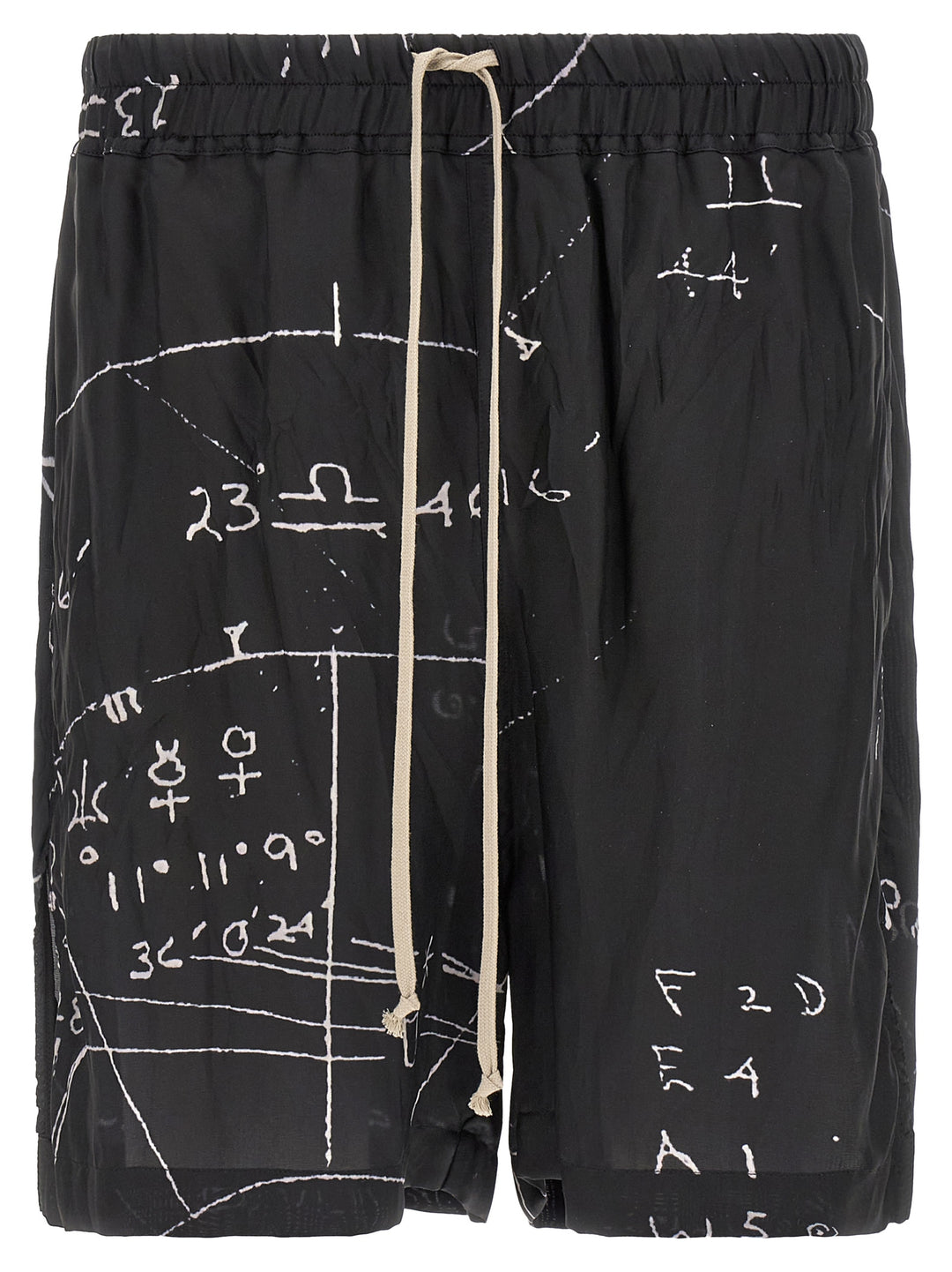 Rick Owens Boxers Bermuda and Short - White/Black | 4672d3fd848731c94954116cc8fa319fa9f77c36