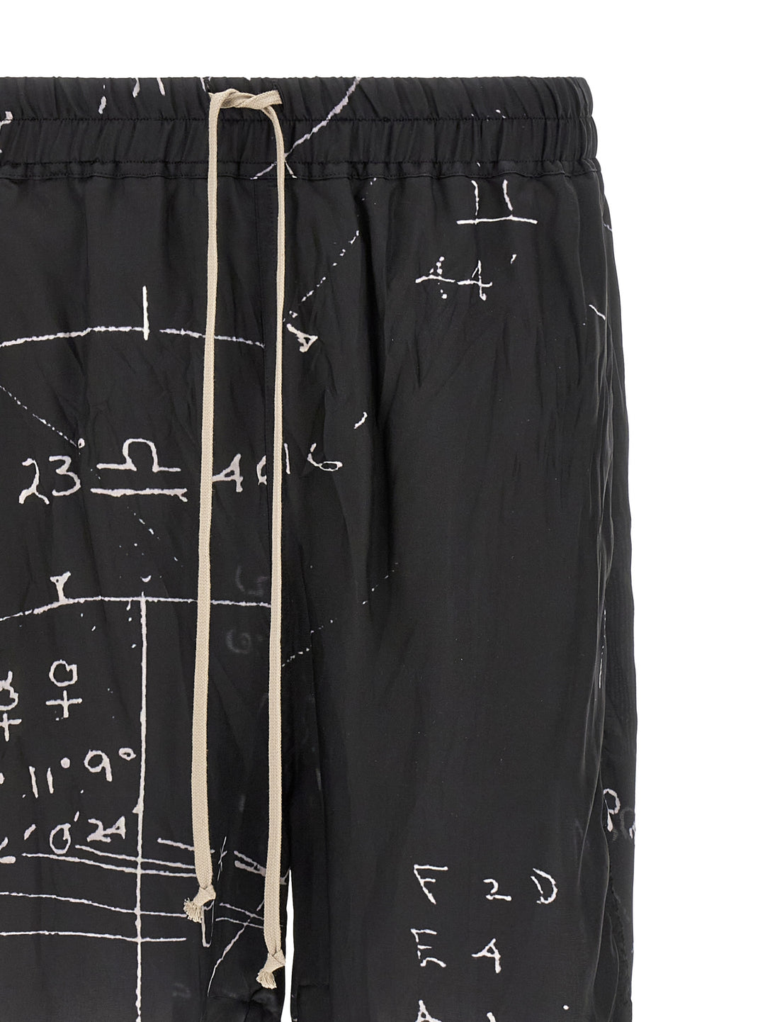 Rick Owens Boxers Bermuda and Short - White/Black | 3f583678ca23ce25504d391f0263fad40c1fc6e8