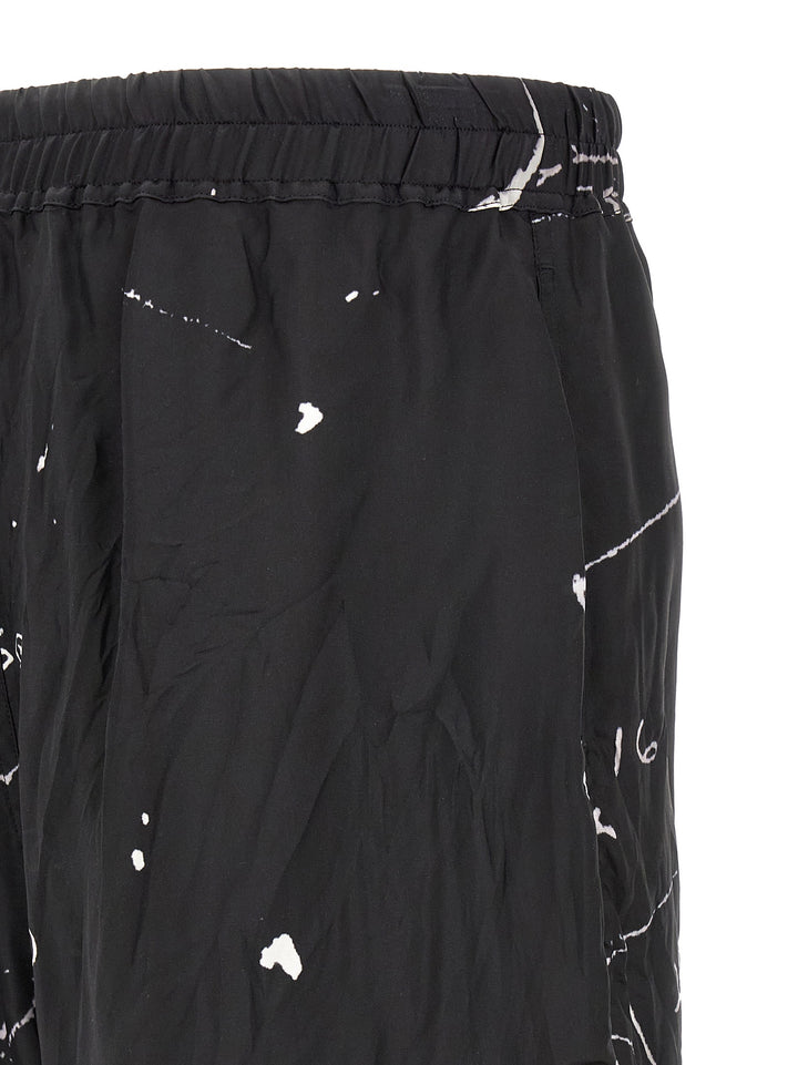 Rick Owens Boxers Bermuda and Short - White/Black | 04471231077f07b36c07280ac180df1f1814dfd5
