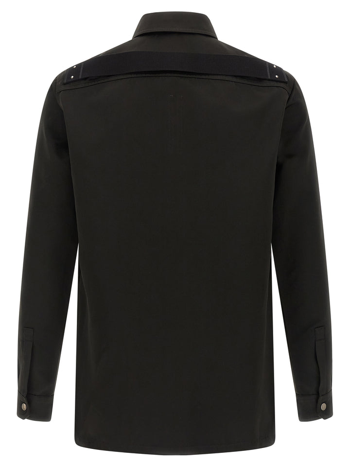Rick Owens Outershirt Shirt and Blouse - Black | 218842d2612f069d5f6edfecc89d05b62fe2046f