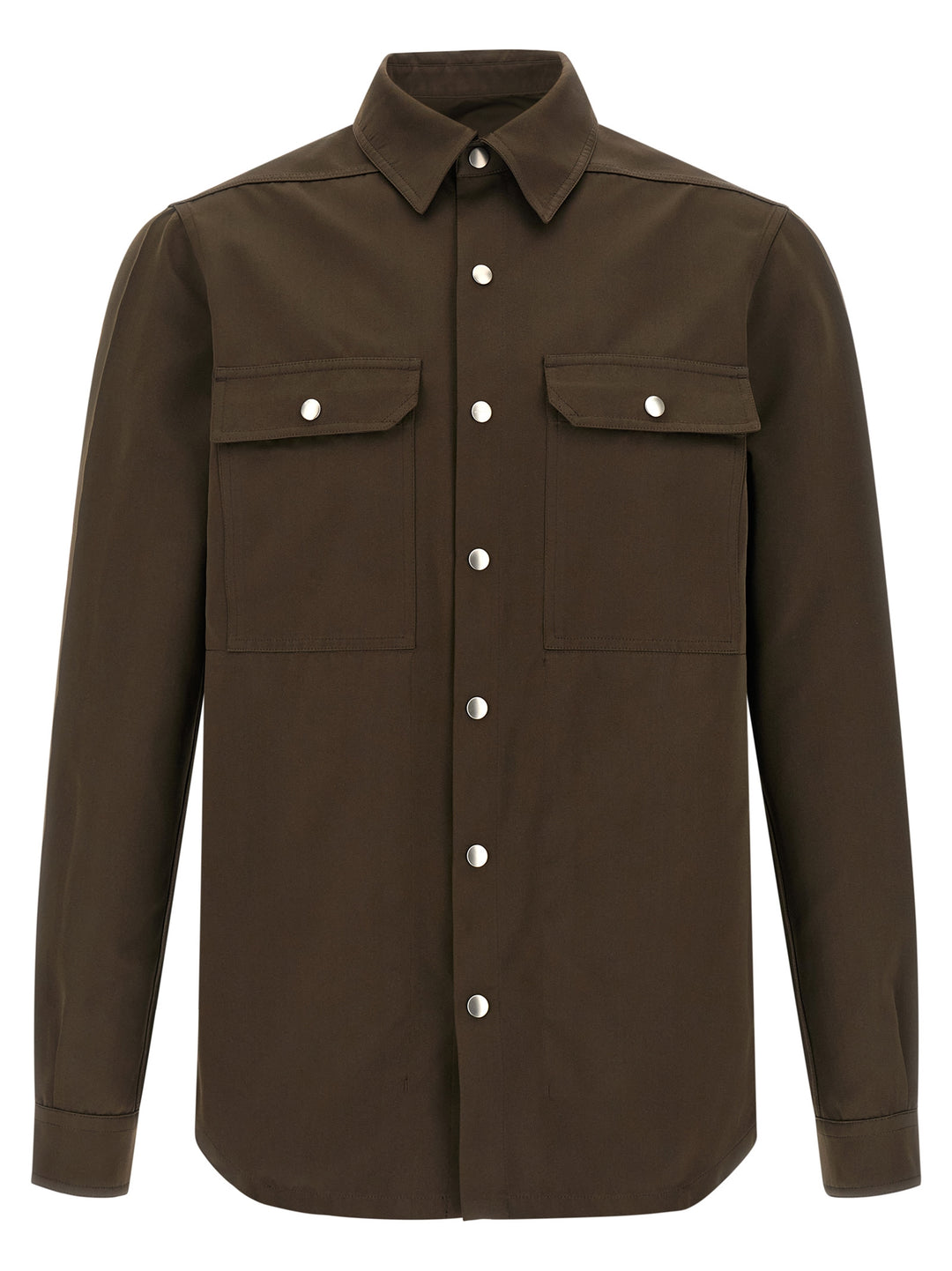 Rick Owens Outershirt Shirt and Blouse - Brown | 9058e7733f666fd447c1715ef01131417702a949