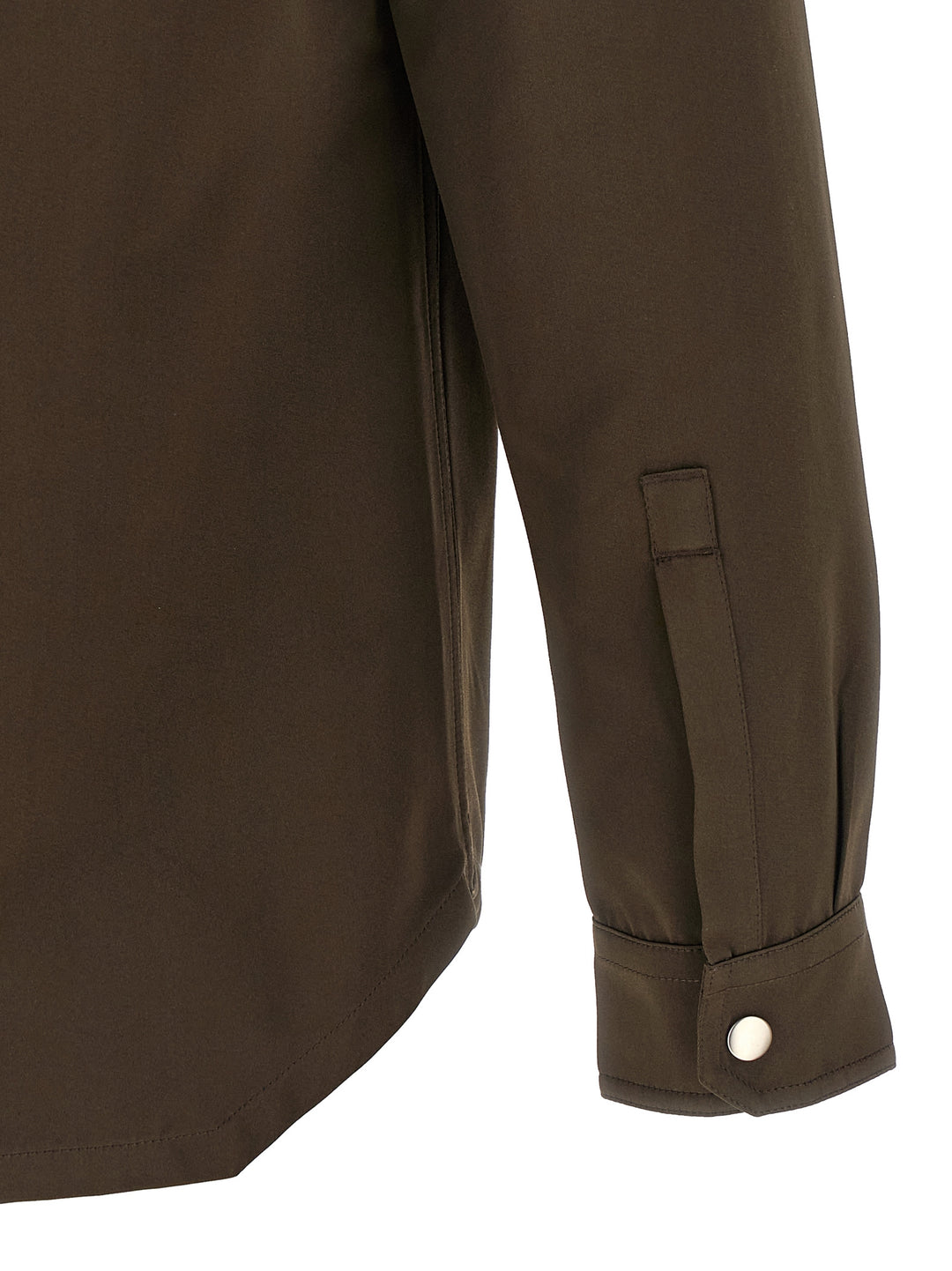 Rick Owens Outershirt Shirt and Blouse - Brown | 5bc46849d2c6598f5d9fc2a35016304ecb49fae9