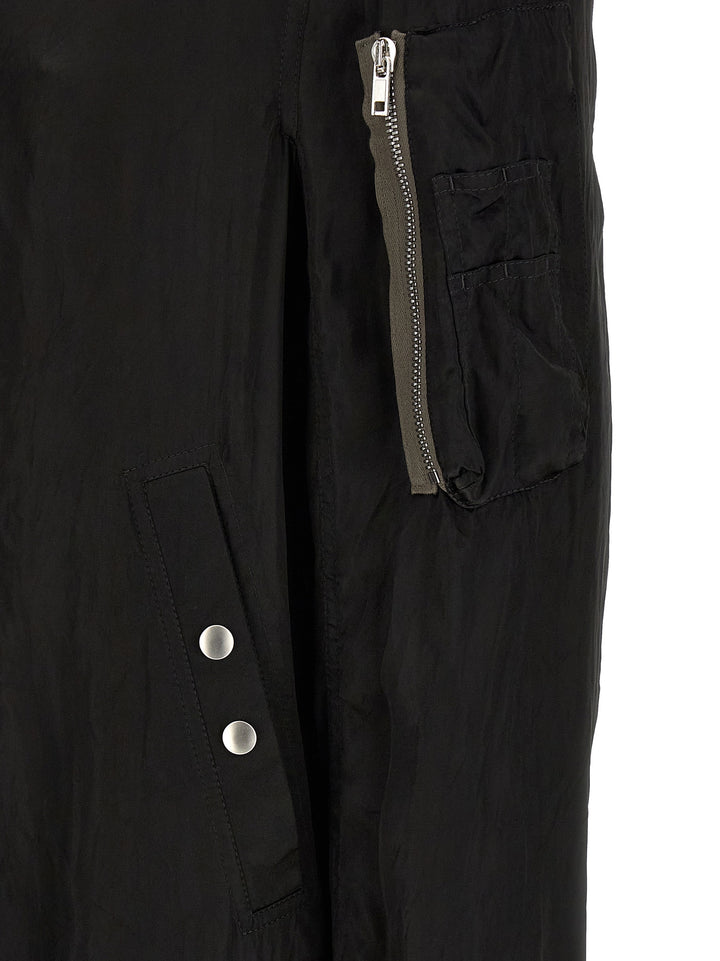Rick Owens Classic Flight Puffer Jackets - Black | c553d886b5981ef600c8d45a8f83575c0b49db80