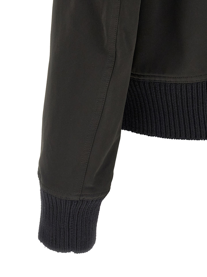 Rick Owens Heizer Flight Puffer Jackets - Black | 2b9f0d515aa6d0af6c13bfb026e0581d2a96dccd