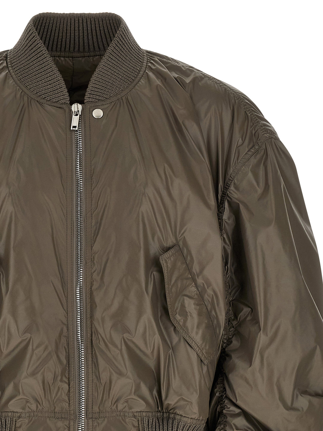 Rick Owens Secchia Flight Puffer Jackets - Gray | 38394018afd31ba54696f854c78442578e1db15c