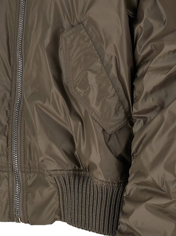 Rick Owens Secchia Flight Puffer Jackets - Gray | a559fc4386ec2fde36dbb91864a2d84408299825