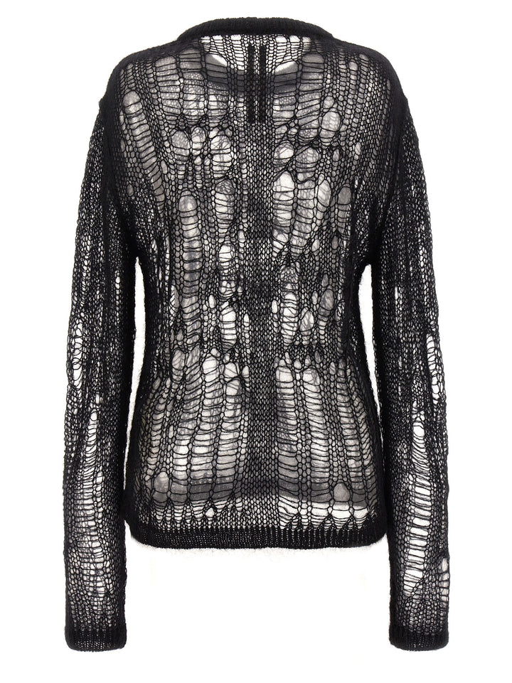 Biker Level Sweater, Cardigans Black