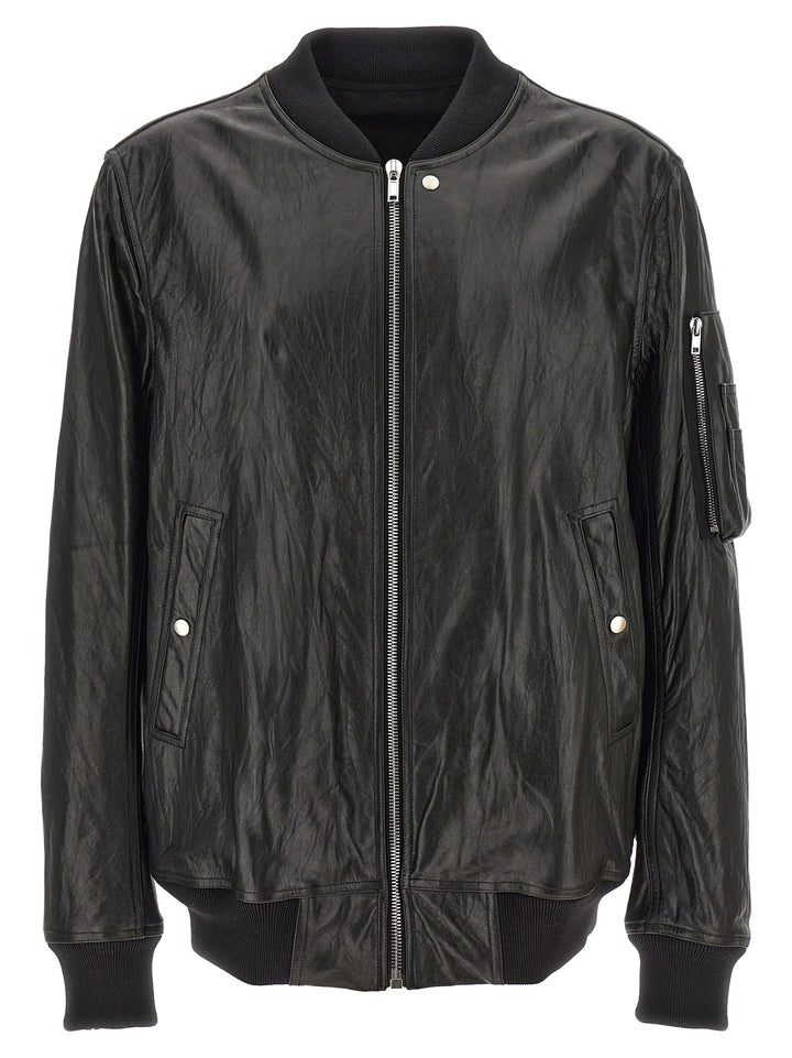 Classic Flight Casual Jackets, Parka Black