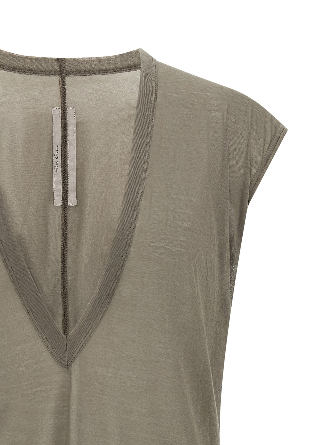 Rick Owens Dylan T-shirt - Gray | 6e5d312f2b6f6429160f6ac67cacde01492e58f1