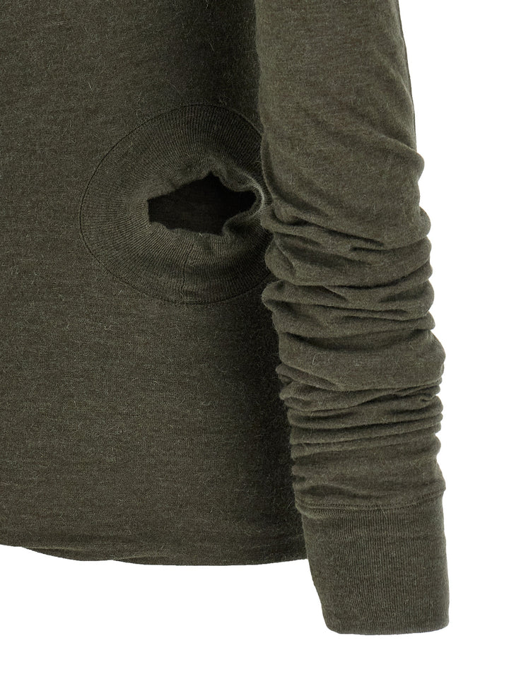 Rick Owens Hollywood Banana T-shirt - Green | b7a9502256498608239fc2f14a527bb39b1a7d79