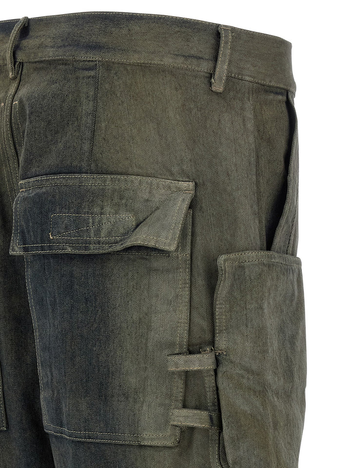 Rick Owens Stefan Cargo Jeans - Gray | 24df35c85b43eb3a9834125fd122a881129cf96f