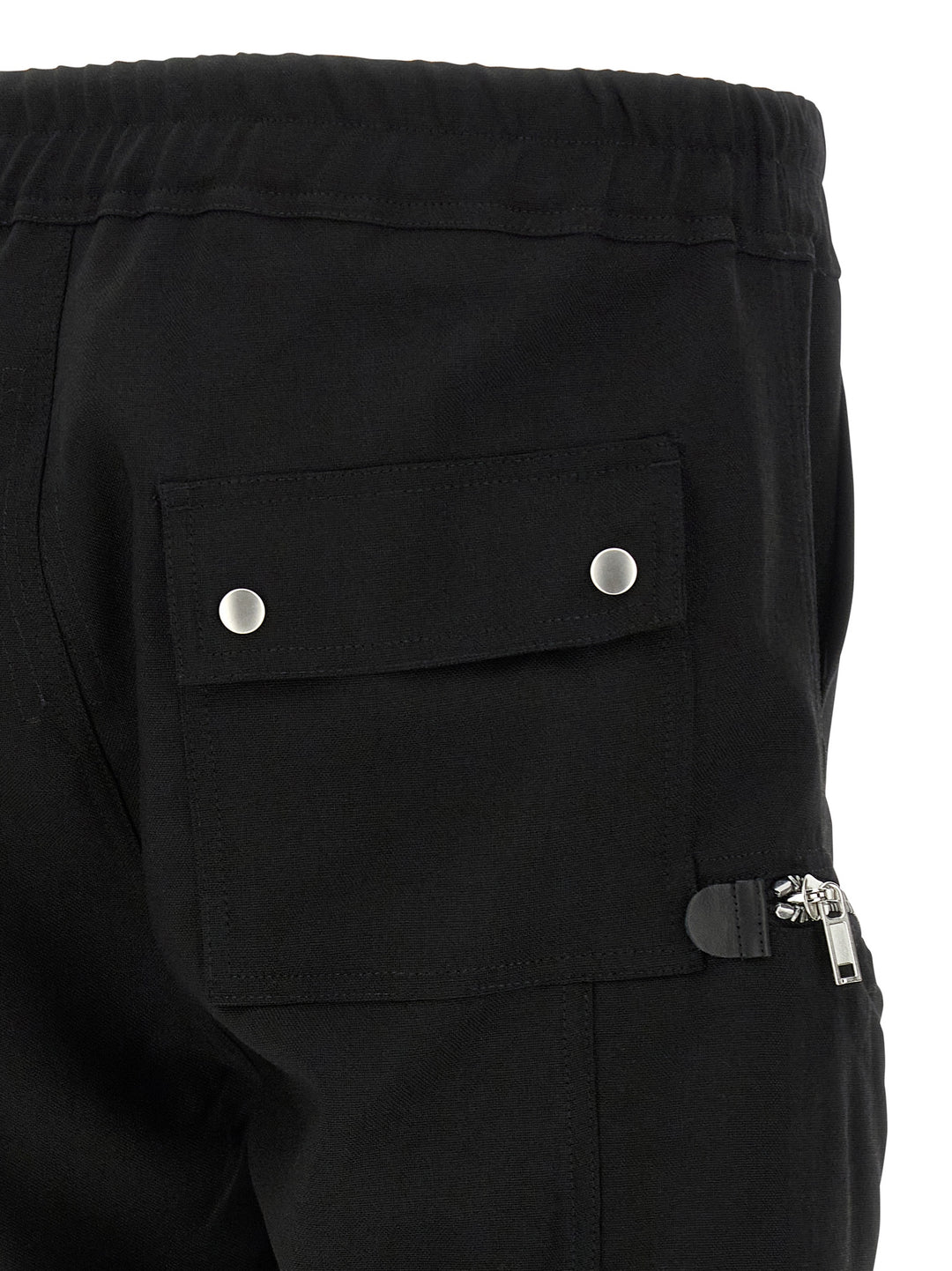 Rick Owens Bauhaus Cargo Pants - Black | 9755dda56a99b73704153c8593844cc771bb0f69