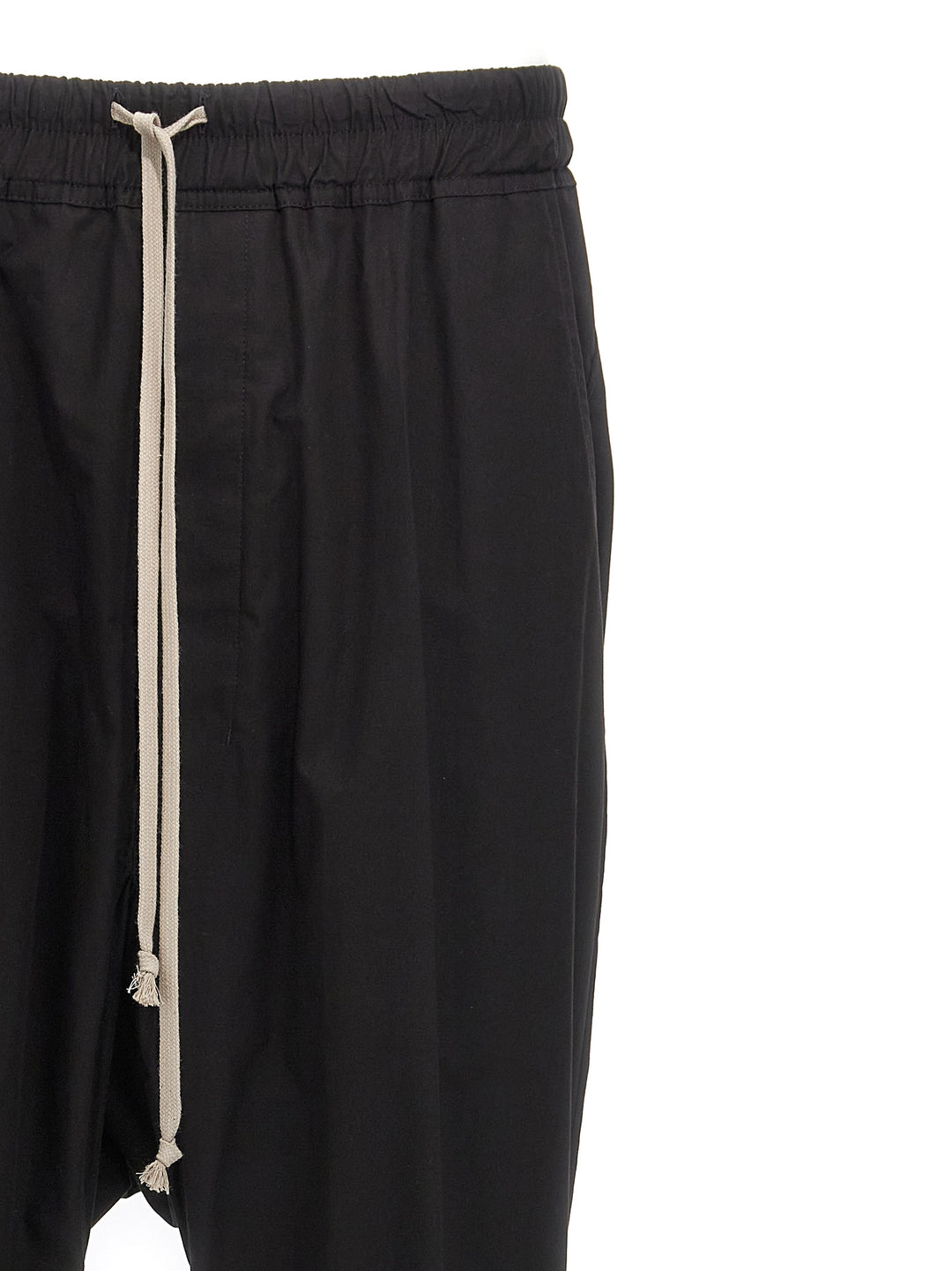 Rick Owens Drawstring Long Pants - Black | 66892d1e93a8a3c3b5c65ec35ea69d093bd46ba6