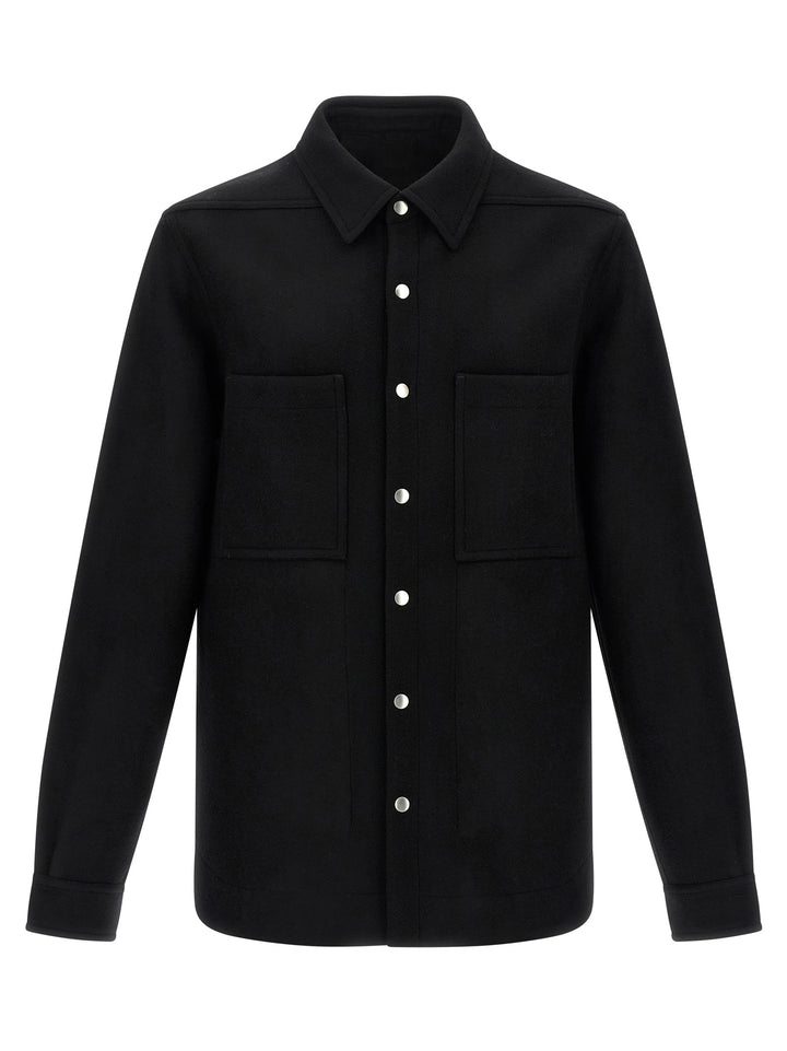 Rick Owens Outershirt Shirt and Blouse - Black | d778a35e22a90f122c3888e4e13e174099a40e55