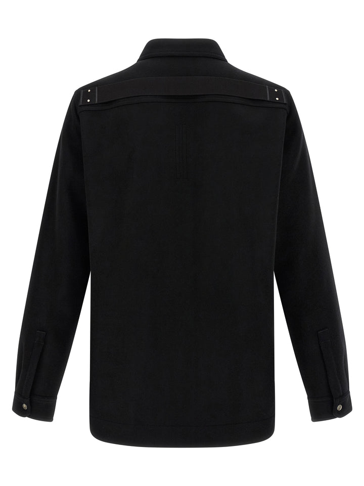 Rick Owens Outershirt Shirt and Blouse - Black | 28d27b2123304a4dc8356d4dcefbed6e37d61778