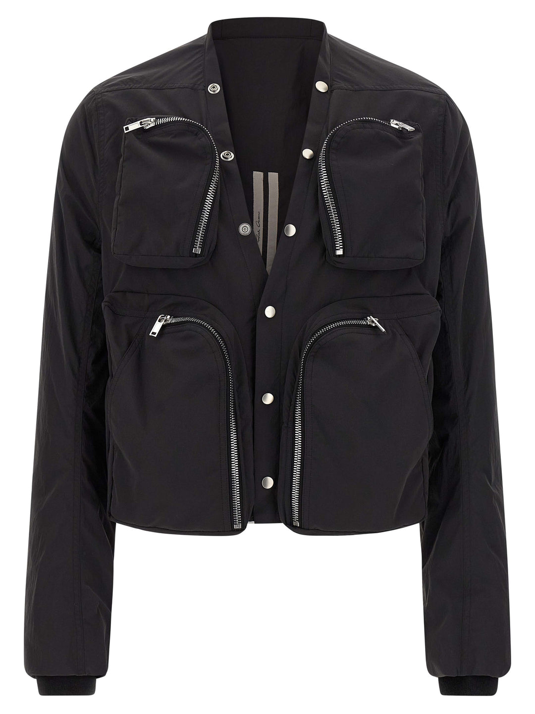 Rick Owens Cargo Puffer Jackets - Black | df9c3ab41164c267a413ded0c5f585b7e0966db8