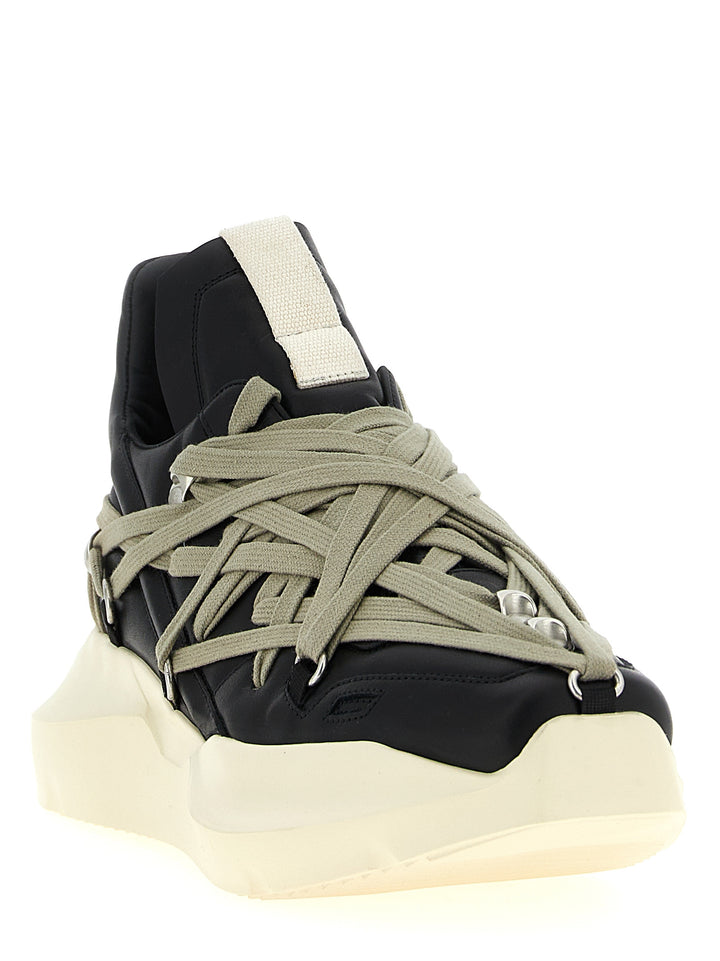 Rick Owens Megalace Geth Runner Sneakers - Black | 100571e70fddc6627065e0e3faf5d5bae807dea9