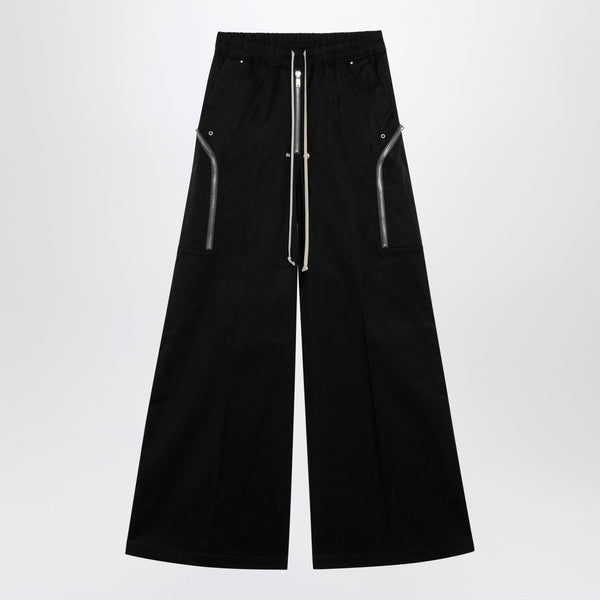 Black Cotton Trousers