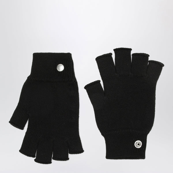 Black Wool Gloves