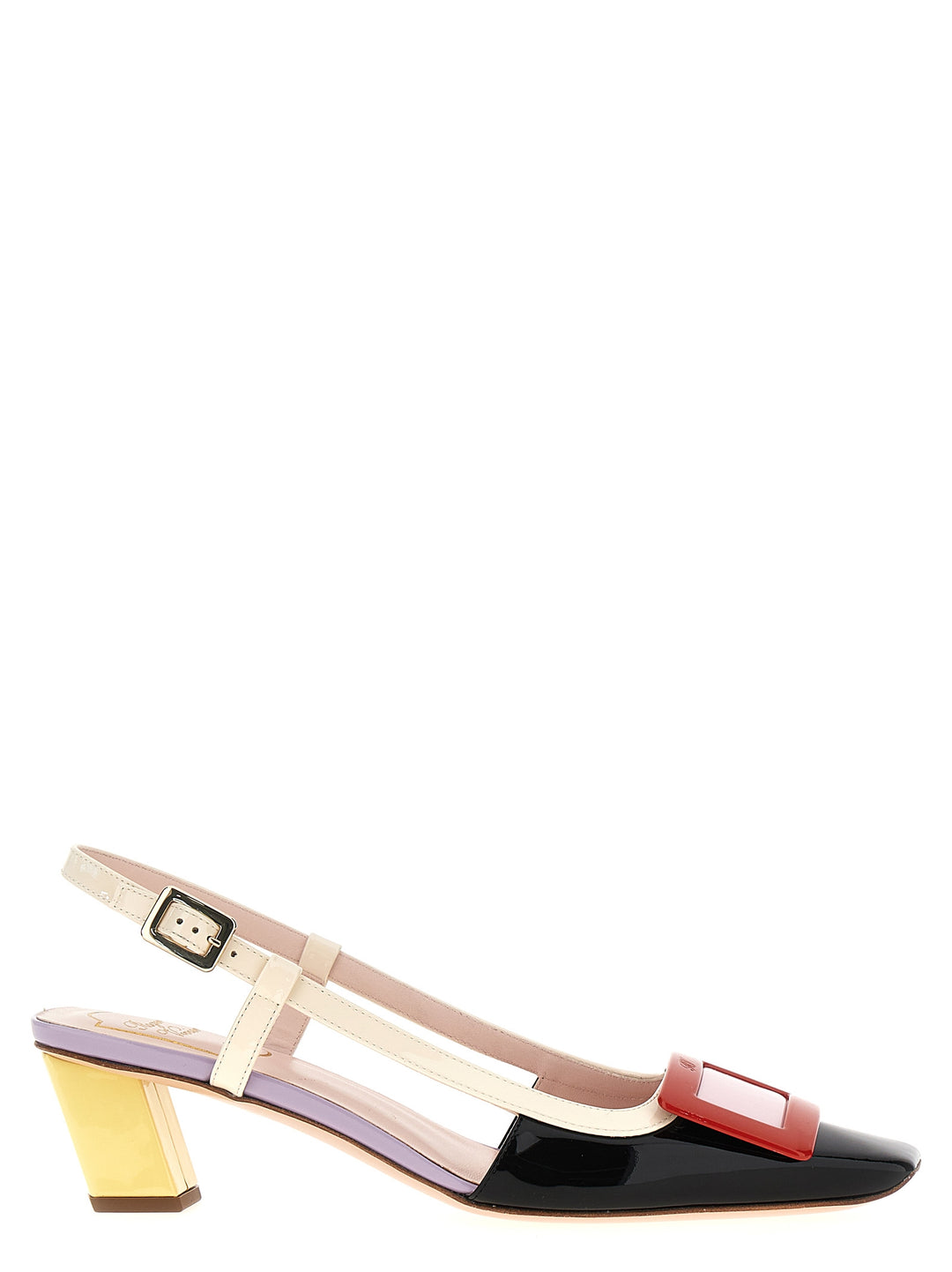 Lacquered Pumps Multicolor