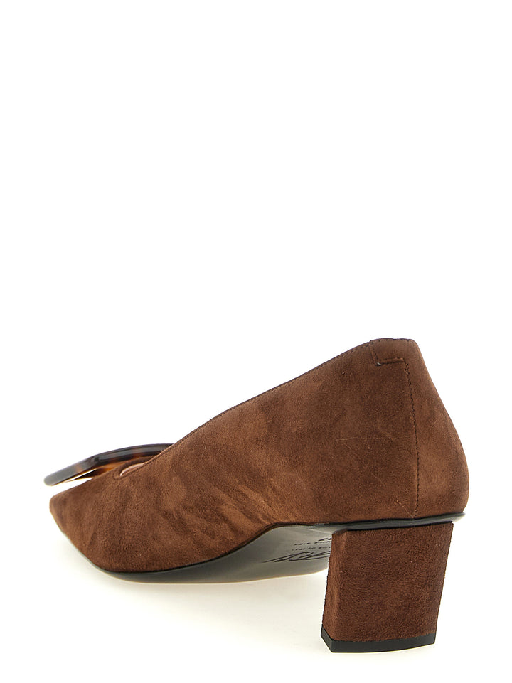 Roger Vivier Belle Viver Pumps - Brown | e3cfcbc36ef5937a1212d506169096a661aa1cf7
