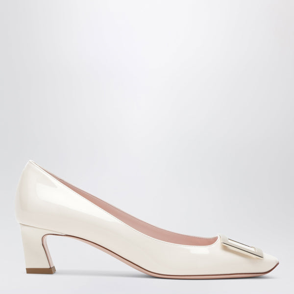 Ciré Patent Leather Trompette Pumps