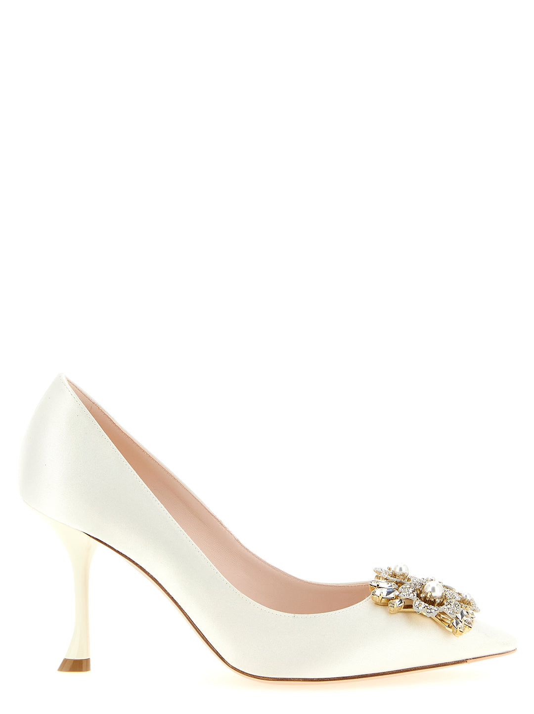 Roger Vivier Efflorescence Pumps - White | abacd10e0c054ad53e29d21faba6eaf3389d3f32