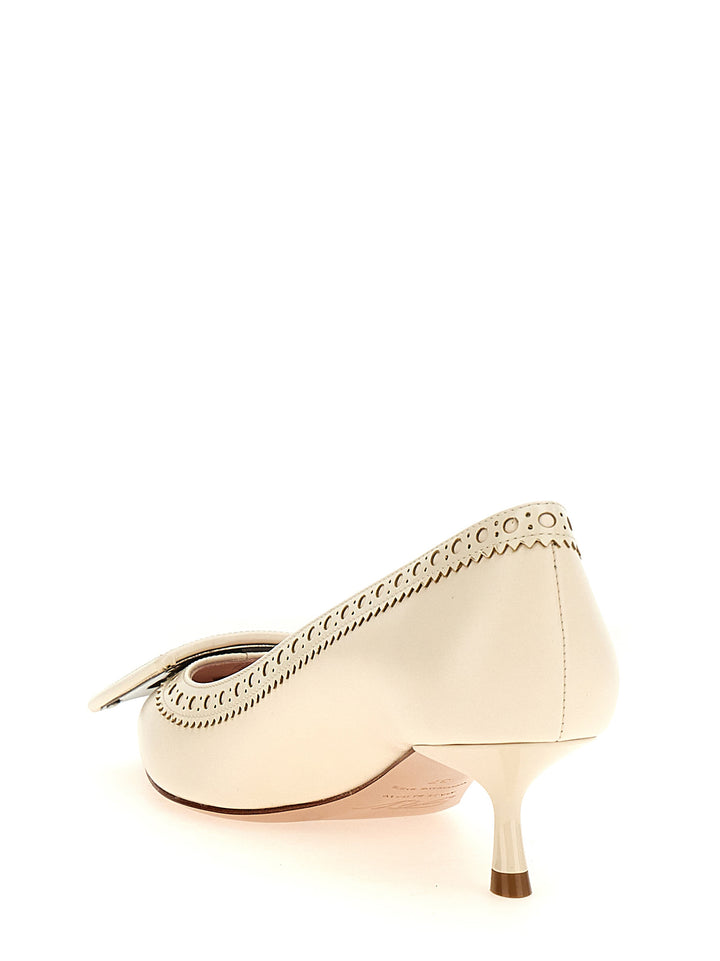 Roger Vivier Viv Pumps - White | 2893a006ebdb80f2dcb6816c53d1e463c6840b1a