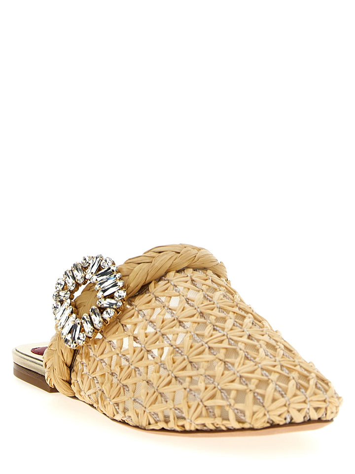 Roger Vivier Bab Viv Flat shoes - Beige | 373ce029d932215df1865acc09e9a90bcedbf6a8