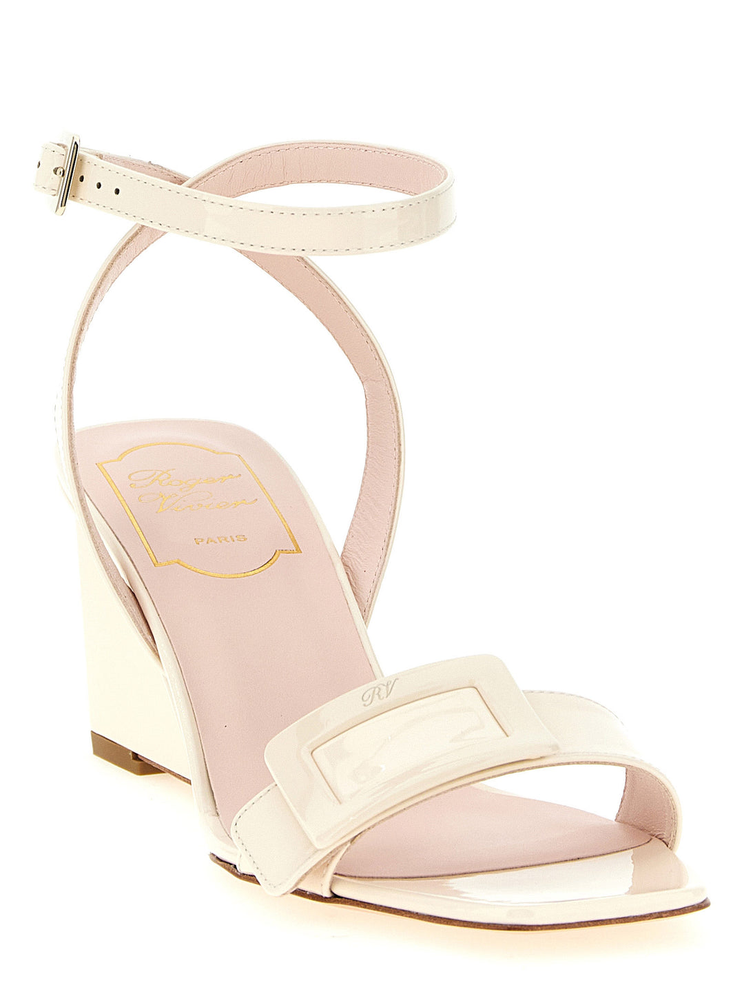 Roger Vivier Belle Vivier Wedges - White | e22ce40ff3e2013c2181f59418919cfc0e5af1ed