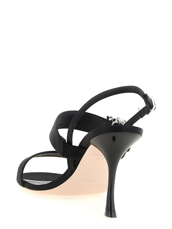 Roger Vivier Mini Bouquet Sandals - Black | bae3823265bad472d967658e840e52e4921c8286