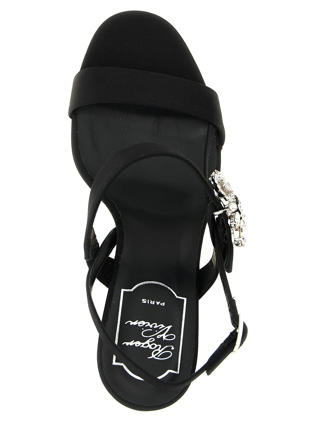 Roger Vivier Mini Bouquet Sandals - Black | af5e8ec364ecc238717779a1492b4fff2d22c2f8