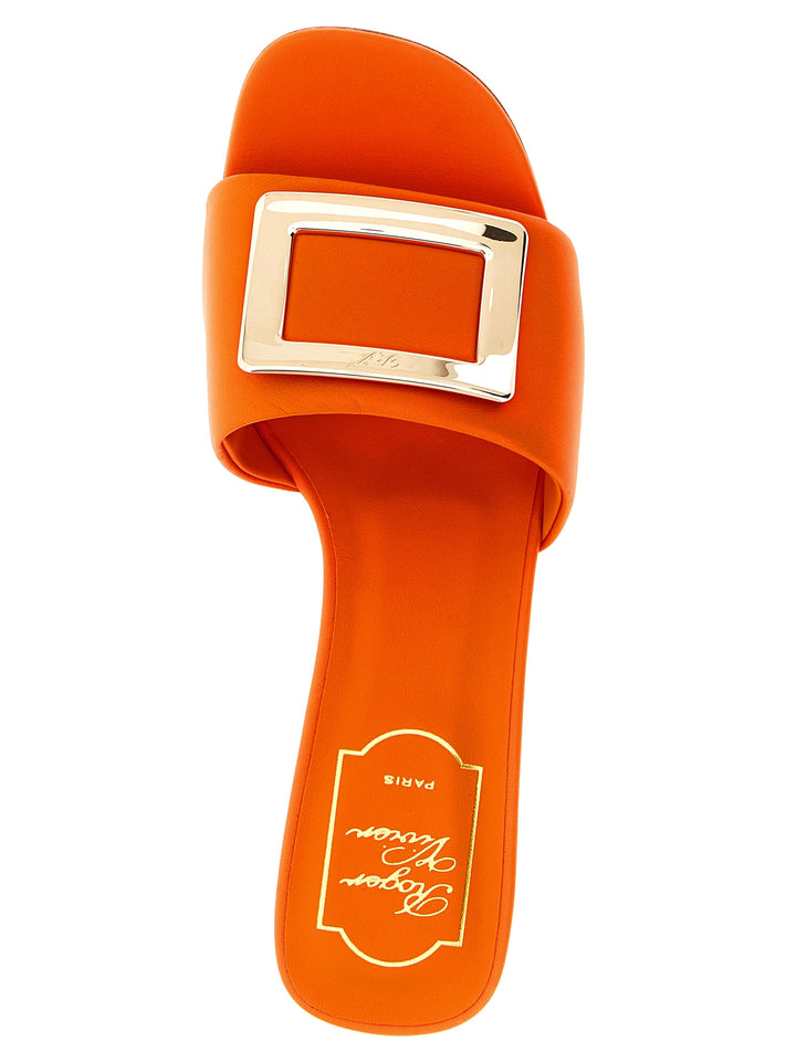 Roger Vivier Belle Vivier Sandals - Orange | b638cdf72fac5519dc8ffd3169867b73c31fe56d