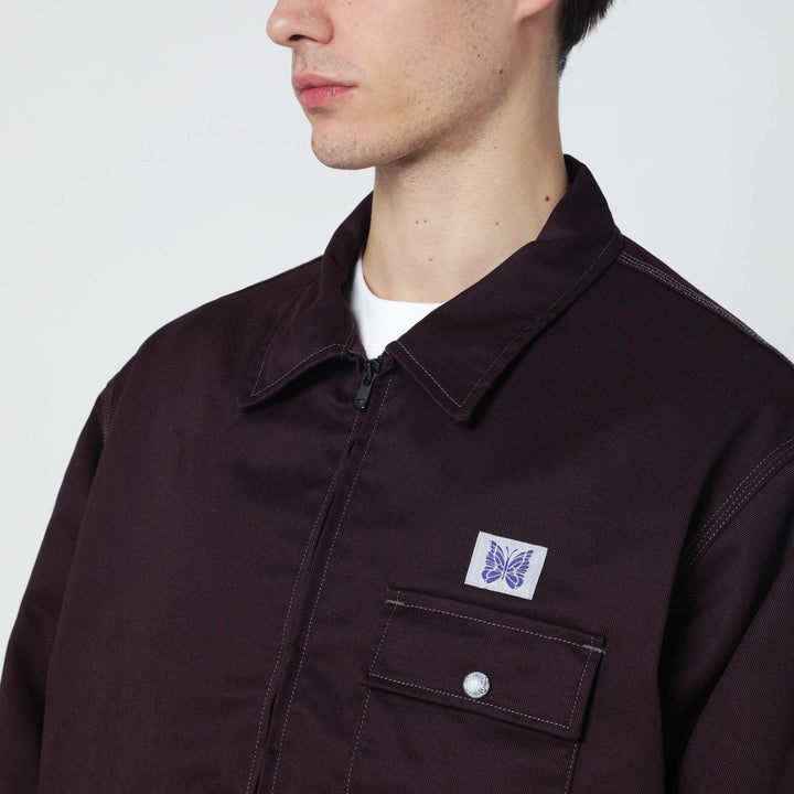 Needles Coats & Jackets - Burgundy | 77295044bb3c5a8282e3326123b76f9a7923b66b