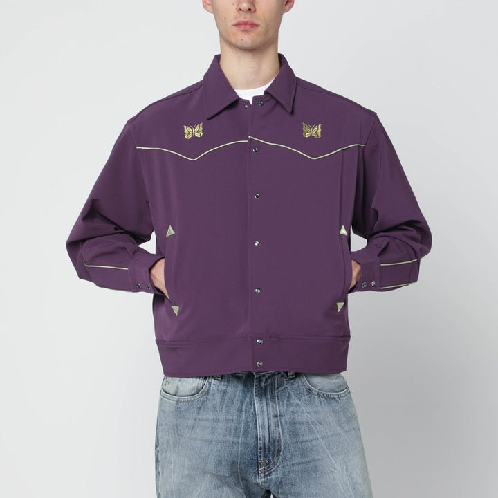 Needles Shirts & Tops - Purple | 3552837774a11c442b31b1da592857900d413987