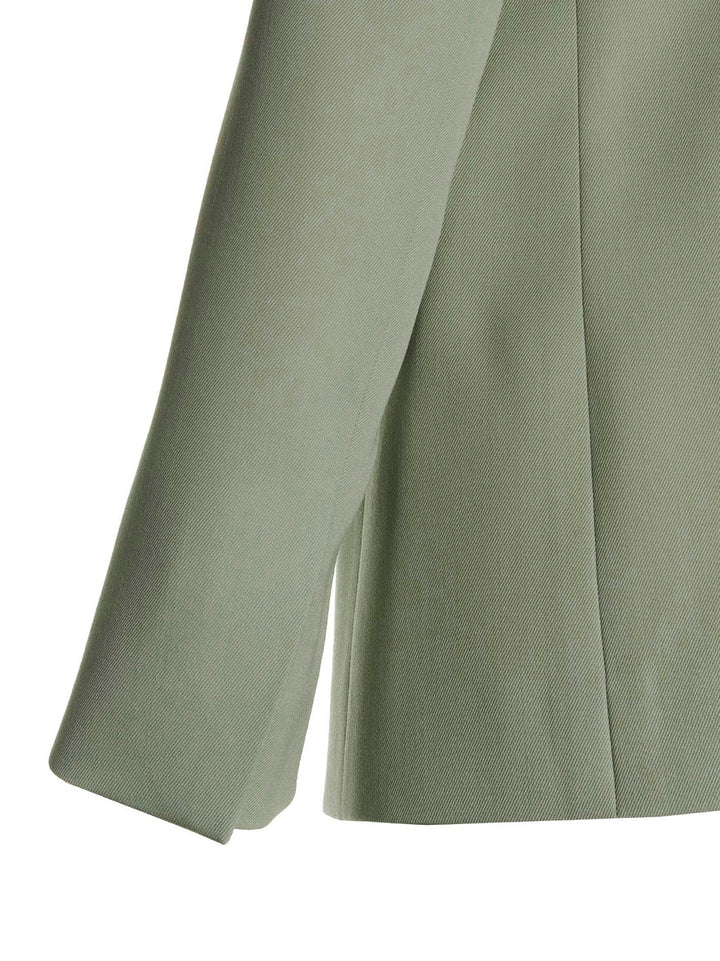 Lanvin Wool Single Breast Blazer Jacket BlazerS - Green | 78bae57ed486d838001920be340c5302219ae826