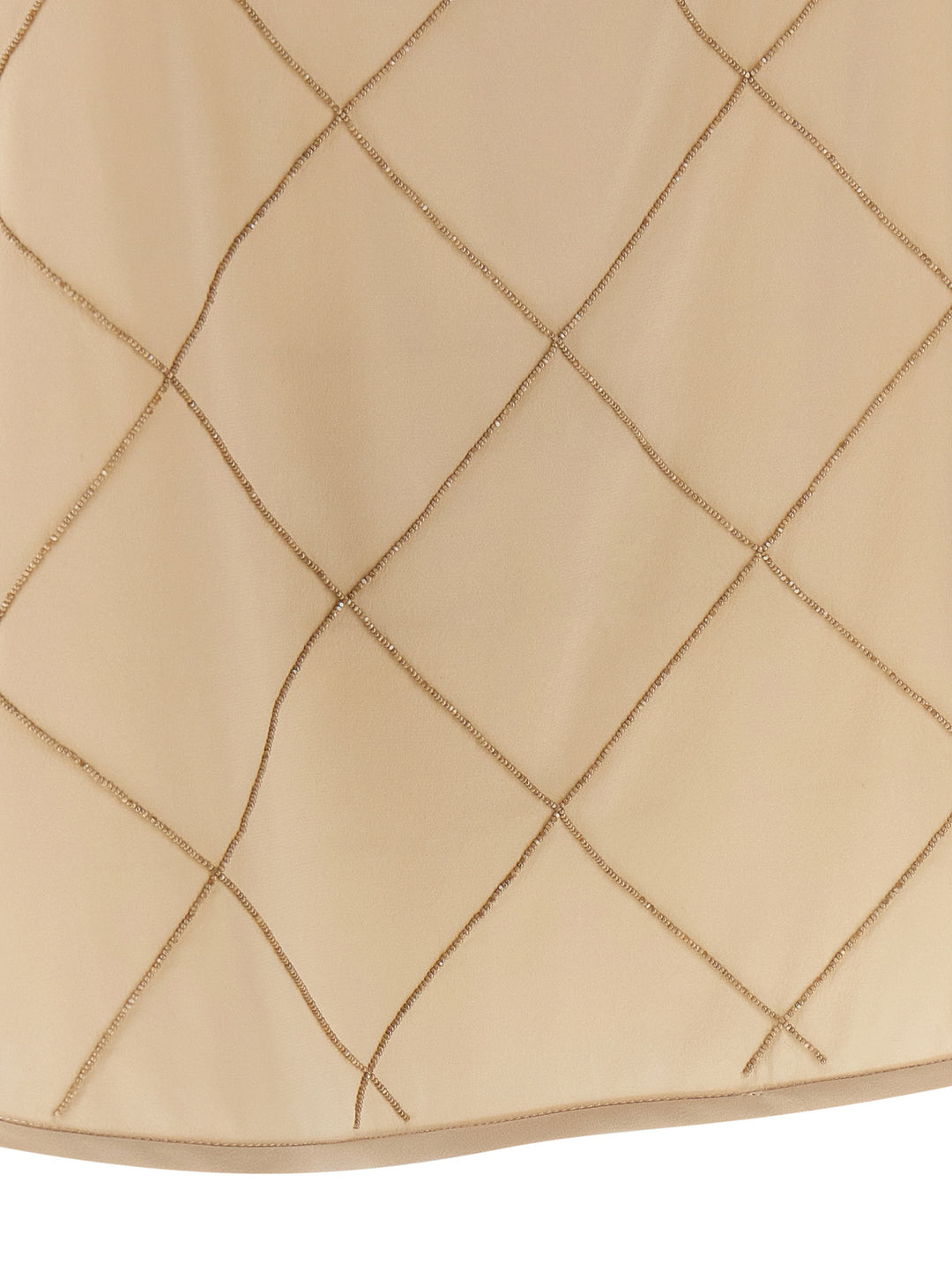 Peserico Silk Top Tops - Beige | 47694145ddc1580cb13c7ebff8254383557c7396