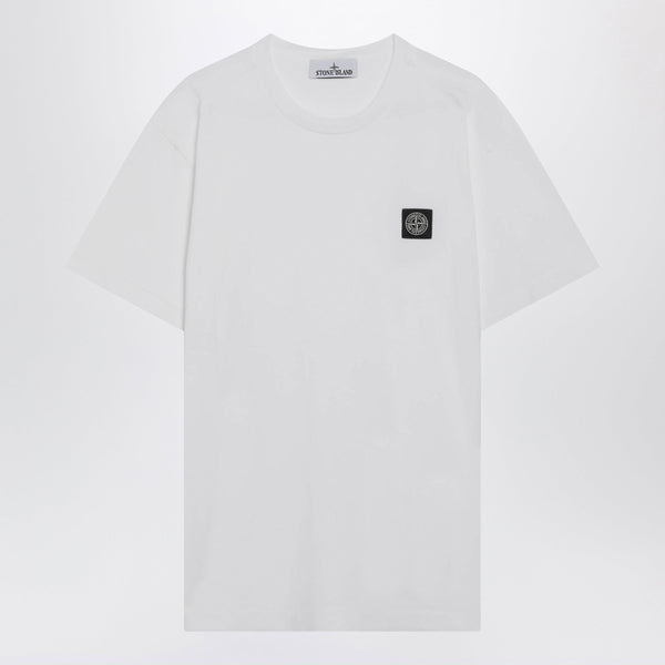 White Slim-Fit Cotton T-Shirt