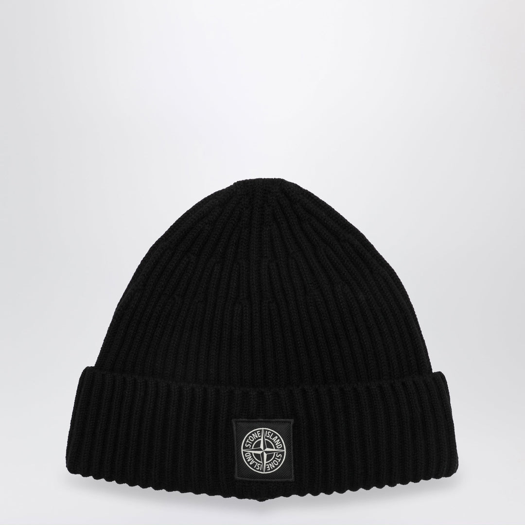 Stone Island Hats - Black | 5834980701b8f3c5e3dae55cdbfd8629fd94cd7d