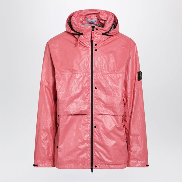 Geranium Glossy Nylon Jacket