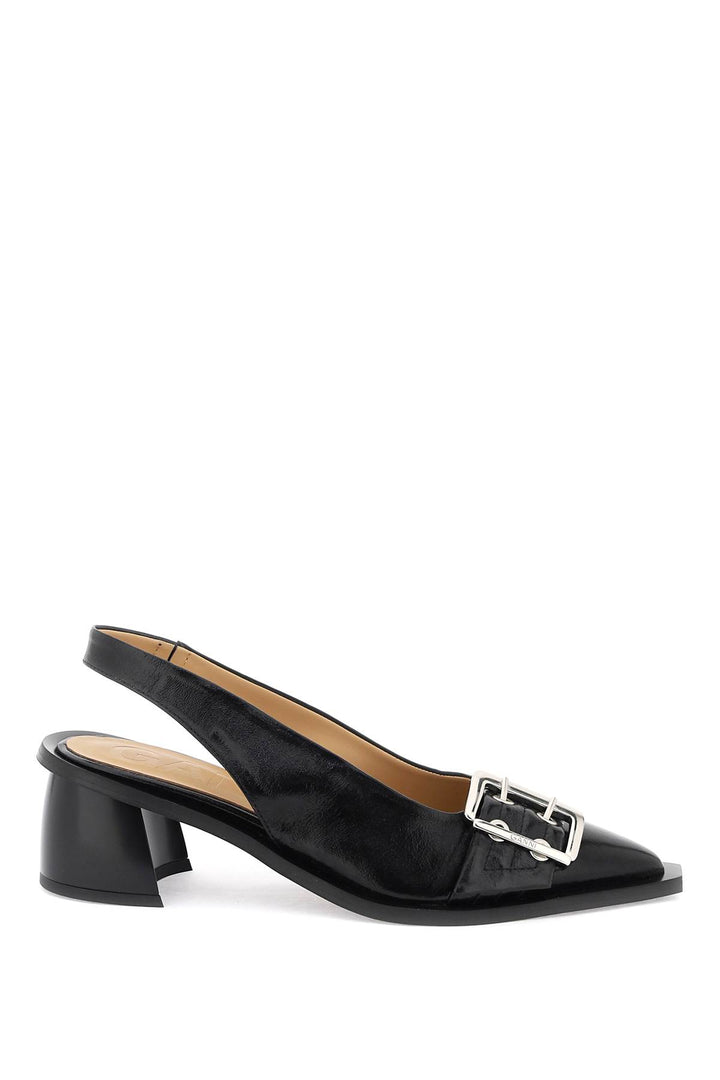 Décolleté Slingback Feminine Buckle